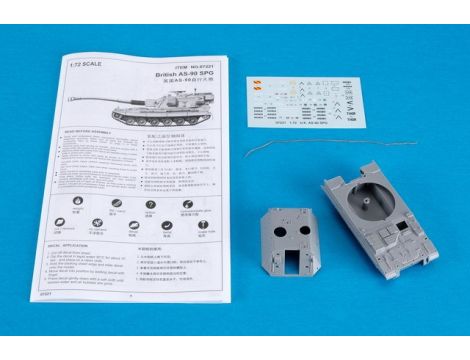 Model Czołgu British AS-90 SPG Trumpeter - 2