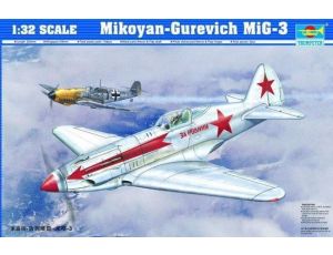 Model Samolotu Mikoyan-Gurevi CH MiG-3 Trumpeter