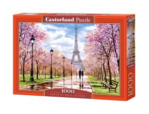 Puzzle Romantyczny Spacer W Paryżu Castorland 1000el