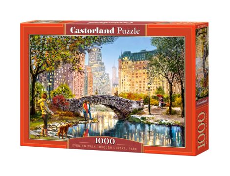 Puzzle Wieczorny Spacer Po Central Parku Castorland 1000el