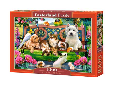 Puzzle Zwierzęta W Parku Castorland 1000el