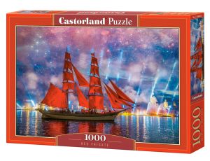 Puzzle Czerwona Fregata Castorland 1000el