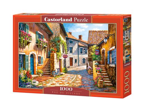 Puzzle Wioska Rue Castorland 1000el