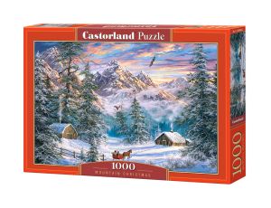 Puzzle Boże Narodzenie W Górach Castorland 1000el