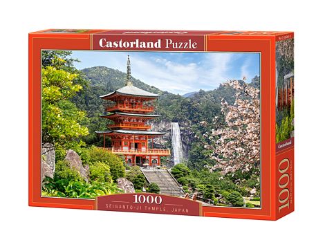 Puzzle Seigantoji Temple Japonia Castorland 1000el