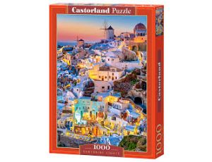 Puzzle Światła Santorini Castorland 1000el