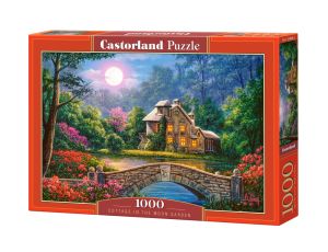 Puzzle Domek W Ogrodzie Księżycowym Castorland 1000el