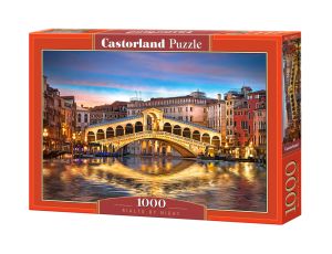 Puzzle Rialto Nocą Castorland 1000el