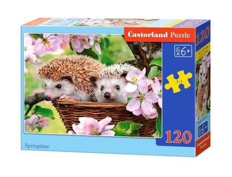 Puzzle Zwierzęta Wiosenny Czas Castorland 120el