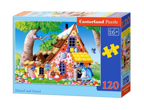 Puzzle Jaś I Małgosia Castorland 120el