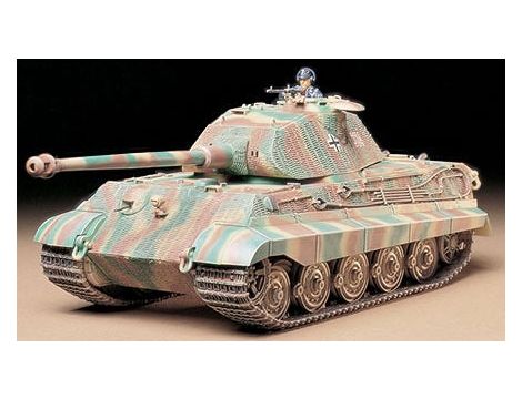 Model Czołgu King Tiger Porsche Turret Tamiya - 2