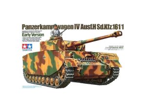 Model czołgu Panzerkampwagen IV Ausf H Early Version Tamiya