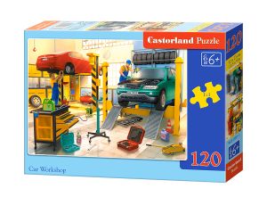 Puzzle Warsztat Samochodowy Castorland 120el