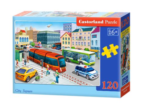 Puzzle Rynek Miejski Castorland 120el