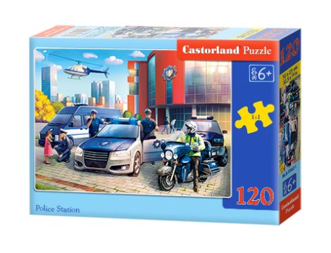 Puzzle Komisariat Policji Castorland 120el