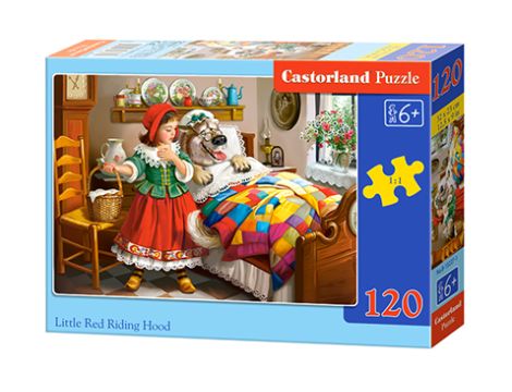 Puzzle Czerwony Kapturek Castorland 120el