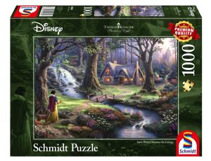 Puzzle Królewna Śnieżka Disney T.Kinkade Schmidt 1000el