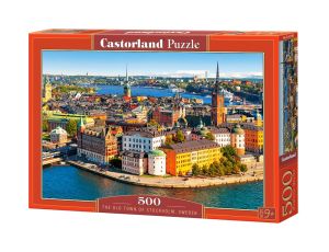 Puzzle Sztokholm Stare Miasto Castorland 500el