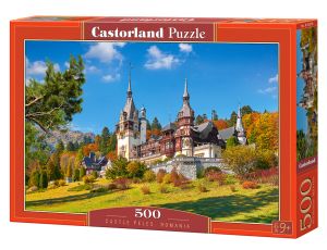 Puzzle Zamek Peles Rumunia Castorland 500el