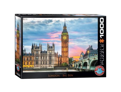 Puzzle Londyn Big Ben Eurographics 1000el