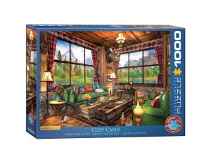 Puzzle Przytulna Chatka Malarstwo Eurographics 1000el