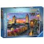 Puzzle Zachód Słońca Nad Tower Bridge Ravensburger 1000el - 2