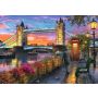 Puzzle Zachód Słońca Nad Tower Bridge Ravensburger 1000el - 4