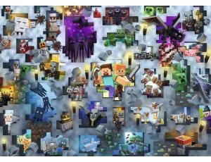 Puzzle Minecraft Challenge Ravensburger 1000el - image 2