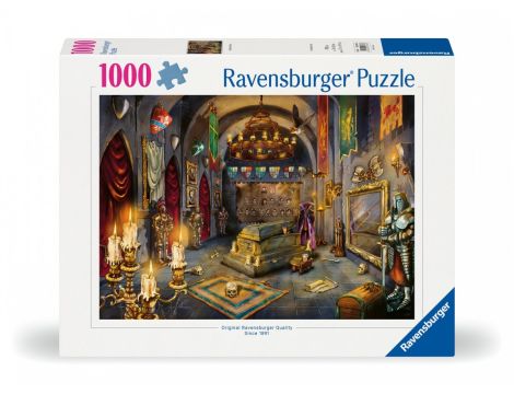 Puzzle Zamek Wampirów Ravensburger 1000el - 3