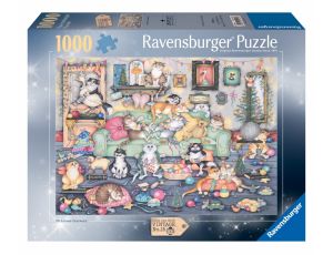 Puzzle Koty Świata Ravensburger 1000el