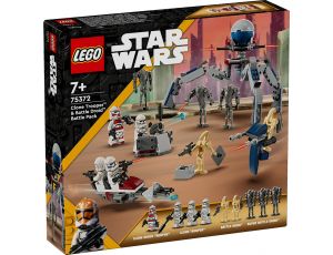 Klocki Zestaw Bitewny Z Żołnierzem Armii Klonów Z Droidem LEGO Star Wars 75372