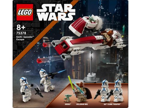 Klocki Ucieczka Na Śmigaczu  BARC LEGO Star Wars 75378 - 8