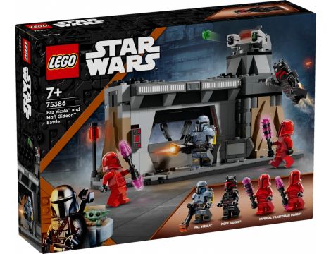 Klocki Pojedynek Paza Vizsli I Moffa Gideona LEGO Star Wars 75386