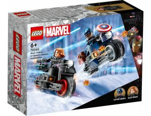 Klocki Motocykle Czarnej Wdowy I Kapitana Ameryki LEGO Super Heroes 76260