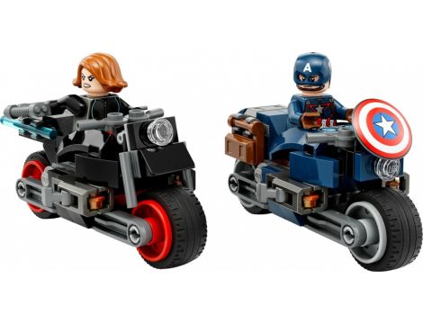 Klocki Motocykle Czarnej Wdowy I Kapitana Ameryki LEGO Super Heroes 76260 - 3