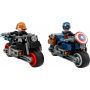 Klocki Motocykle Czarnej Wdowy I Kapitana Ameryki LEGO Super Heroes 76260 - 4