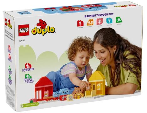 Klocki Codzienne Czynności Jedzenie I Pora Snu LEGO DUPLO 10414 - 5