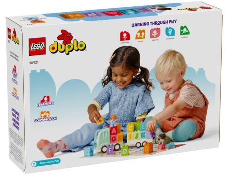 Klocki Ciężarówka Z Alfabetem LEGO DUPLO 10421 - 5