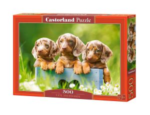 Puzzle Urocze Jamniki Castorland 500el