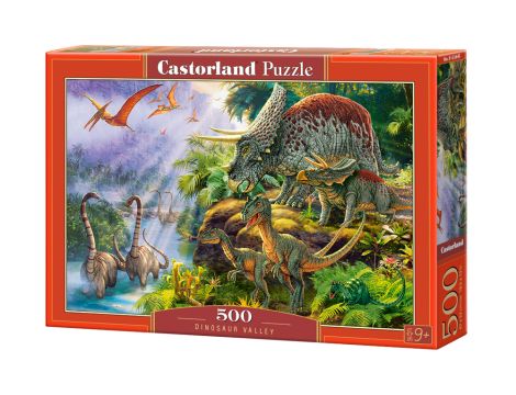 Puzzle Dolina Dinozaurów Castorland 500el