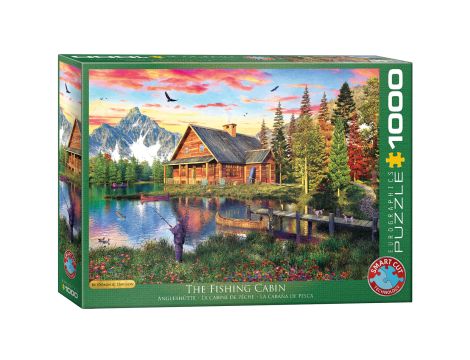 Puzzle Domek Rybacki Cottage Davison Eurographics 1000el