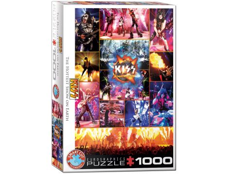 Puzzle Zespół Kiss Koncert  Eurographics 1000el