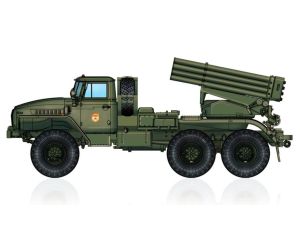 Model BM-21 GRAD Rocket Launcher Hobby Boss