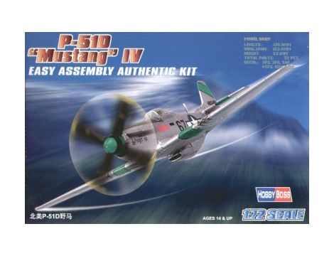 Model Samolotu P-51D Mustang IV Hobby Boss