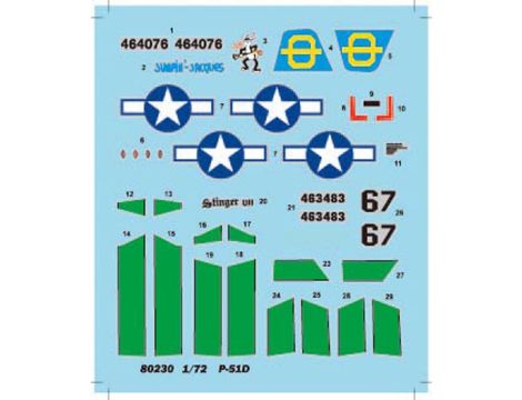 Model Samolotu P-51D Mustang IV Hobby Boss - 3