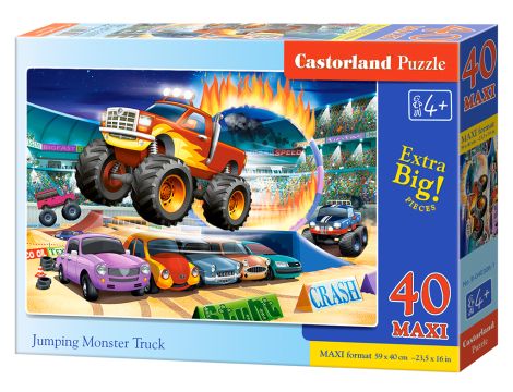 Puzzle Monster Truck Pokazy Castorland 40 maxi