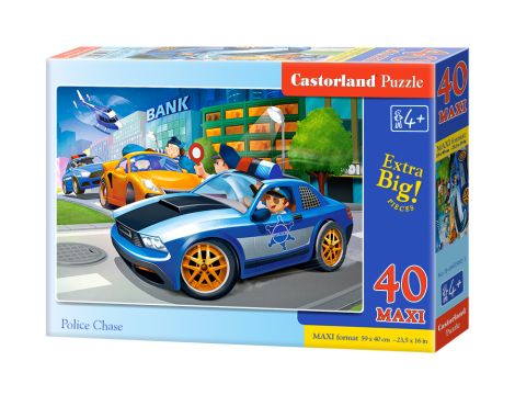 Puzzle Pościg Policyjny Castorland 40 maxi