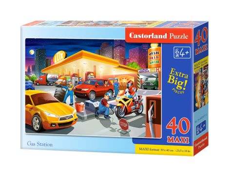 Puzzle Stacja Benzynowa Castorland 40 maxi