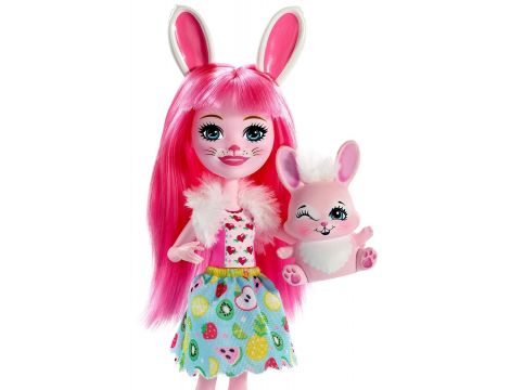 Lalka Enchantimals Zwierzątko Bree Bunny Mattel - 2