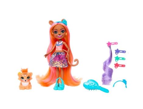 Lalka Enchantimals Gepard Deluxe Mattel - 2